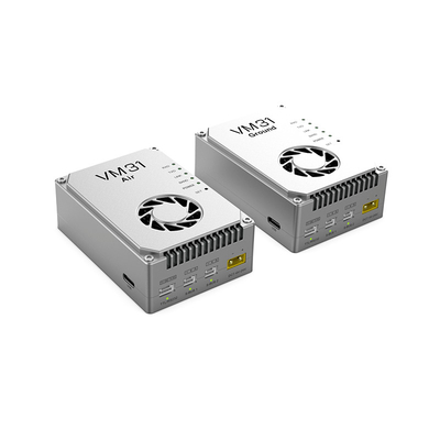 VM31 Video&amp;Data&amp;RC-link heeft twee frequenties optioneel ((800MHz、1.4GHz) met een transmissiereik van 15 km (lucht tot grond).