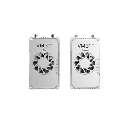 VM31 Video&amp;Data&amp;RC-link heeft twee frequenties optioneel ((800MHz、1.4GHz) met een transmissiereik van 15 km (lucht tot grond).