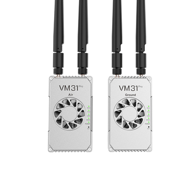 VM31 Video&amp;Data&amp;RC-link heeft twee frequenties optioneel ((800MHz、1.4GHz) met een transmissiereik van 15 km (lucht tot grond).