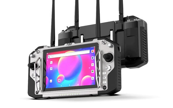 De T20 is een compact en lichtgewicht handheld apparaat ontworpen voor individueel gebruik, met een geïntegreerde industriële Android