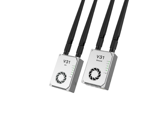 De V31 digitale videoreceiver heeft een transmissieafstand van 30 km en kan worden aangepast aan verschillende zelfmoorddrones
