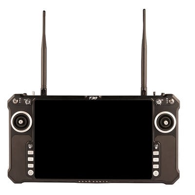 T30 all-in-one handheld GCS heeft 23 fysieke kanalen en Dual SBUS-uitgang met een FHD-touchscreen met een hoge helderheid