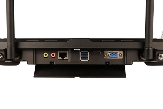 T30 all-in-one handheld GCS heeft 23 fysieke kanalen en Dual SBUS-uitgang met een FHD-touchscreen met een hoge helderheid