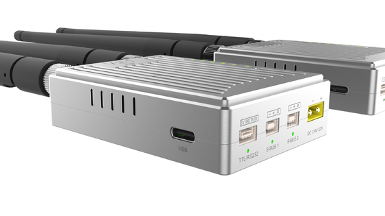 Digitale UAV Radioverbinding 100g met 2xSBUS-Havenscompatibel systeem Alle Netwerkprotocollen